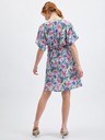 Orsay Hellblaues geblümtes Kleid ORSAY