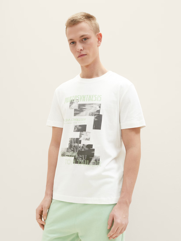Tom Tailor Denim Weißes Herren Tom Tailor Denim Hemd