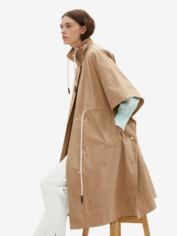 Tom Tailor Brauner Damen Leichtmantel Tom Tailor