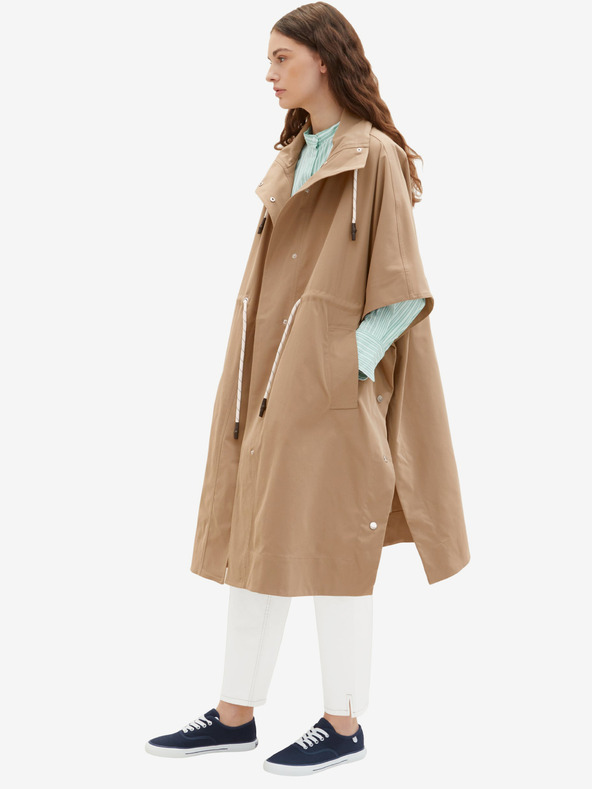 Tom Tailor Brauner Damen Leichtmantel Tom Tailor