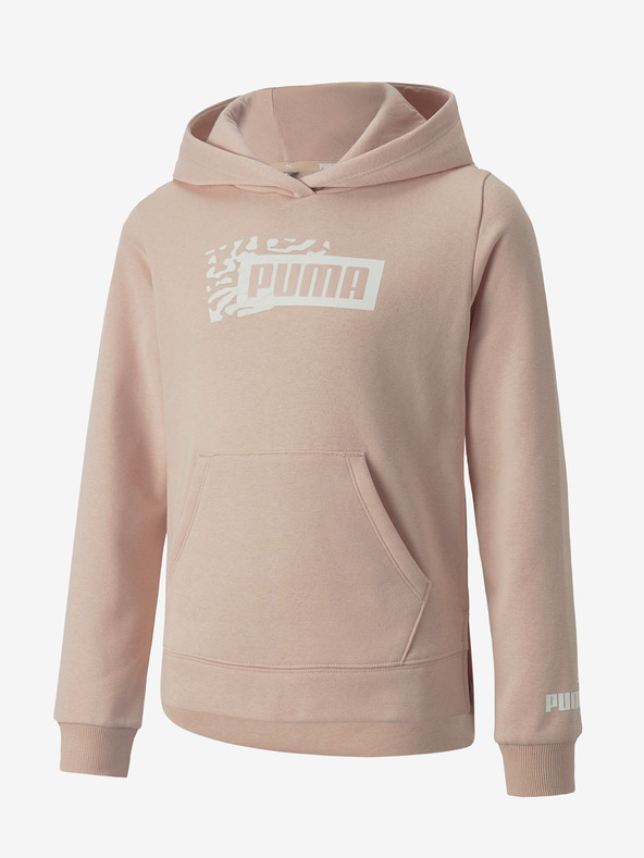 Puma Alpha Sweatshirt Kinder Rosa