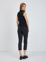 Orsay Schwarze Bluse mit Spitze ORSAY