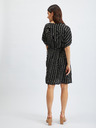 Orsay Schwarzes gestreiftes Damenkleid ORSAY