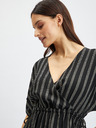Orsay Schwarzes gestreiftes Damenkleid ORSAY