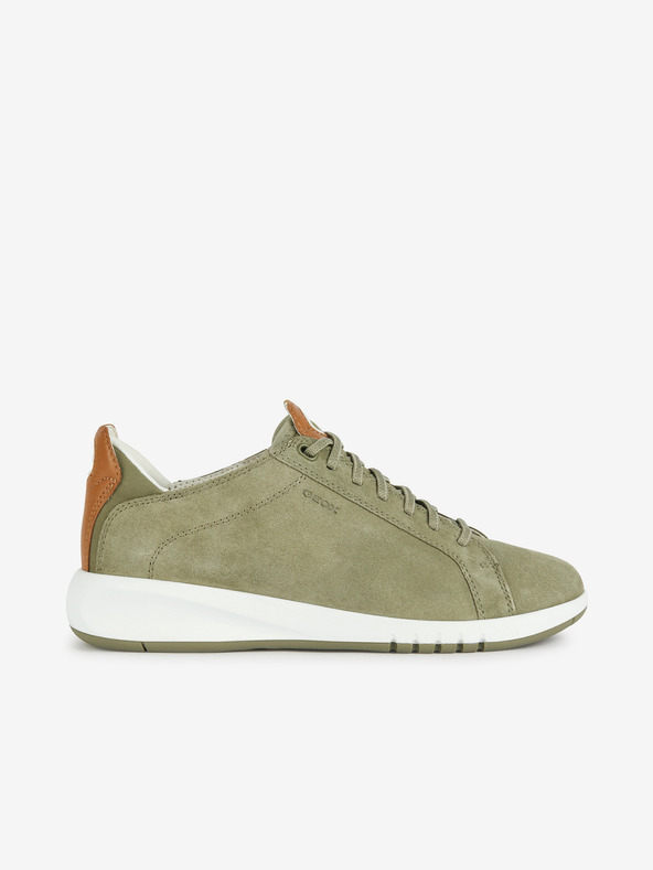 Geox Hellgrün Damen Wildleder Schuhe Geox