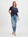 Orsay Dunkelblaues Damen-T-Shirt ORSAY