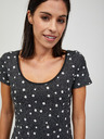 Orsay Schwarzes Blumen-T-Shirt von ORSAY