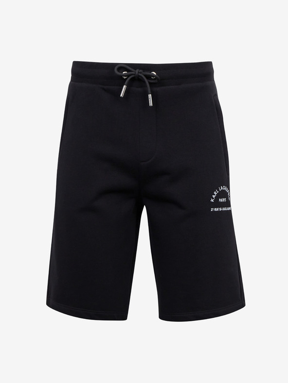 Karl Lagerfeld Schwarze Herren-Sweatpants KARL LAGERFELD