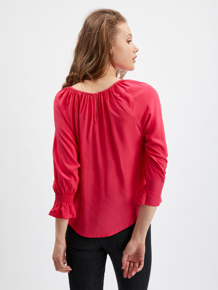 Orsay Korallfarbene Damenbluse ORSAY