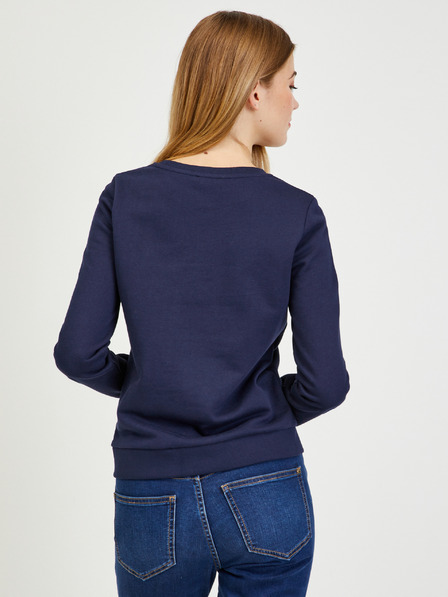 Orsay Dunkelblaues Damen-T-Shirt ORSAY