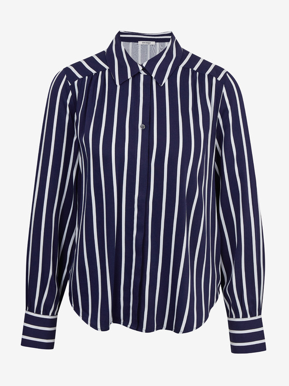 Orsay Weiß-blaue gestreifte Bluse ORSAY für Damen