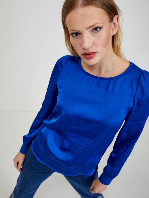 Orsay Blaue Damenbluse ORSAY