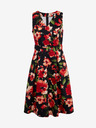 Orsay Rot-schwarzes Damen-Blumenkleid ORSAY