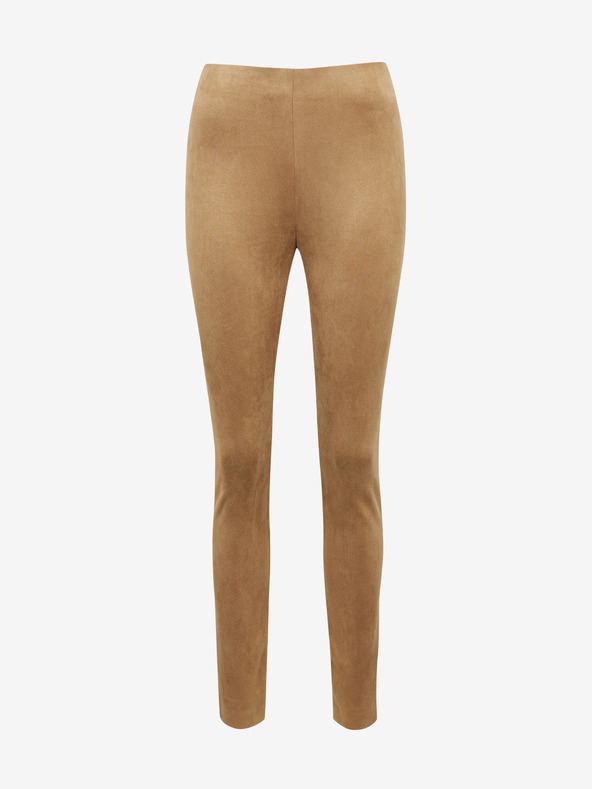 Orsay Hellbraune Damenhose Wildleder ORSAY