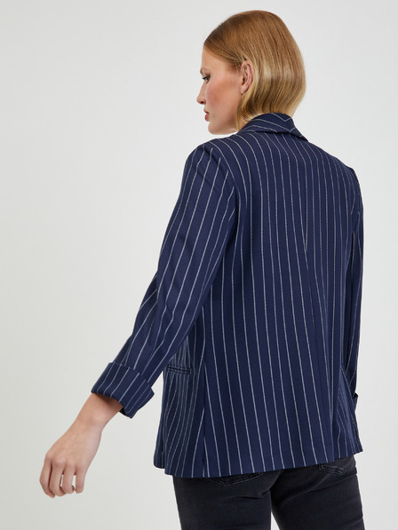Orsay Dunkelblauer gestreifter Damenblazer ORSAY