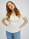 Orsay Weißes Damen T-Shirt ORSAY