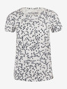 ALPINE PRO Blau-weiß gemustertes Damen-T-Shirt ALPINE PRO Onbera