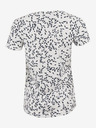 ALPINE PRO Blau-weiß gemustertes Damen-T-Shirt ALPINE PRO Onbera