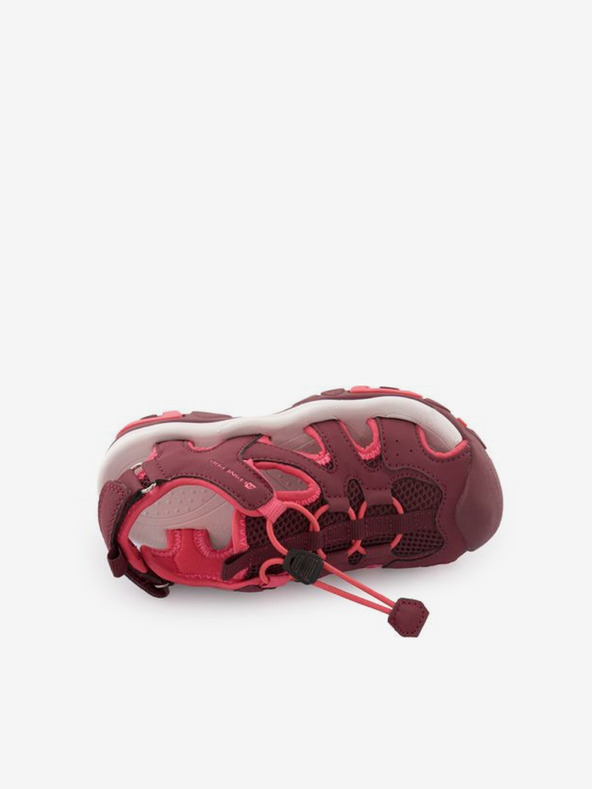 ALPINE PRO ALPINE PRO Lamego burgunderfarbene Mädchen-Sport-Sandalen