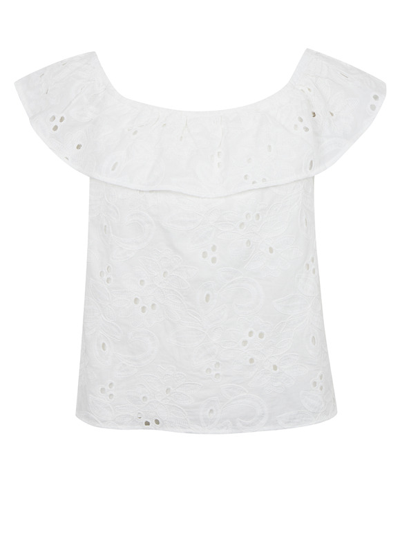 Orsay Weiße Damenbluse ORSAY