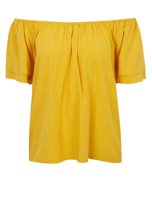 Orsay Gelbe Damenbluse ORSAY