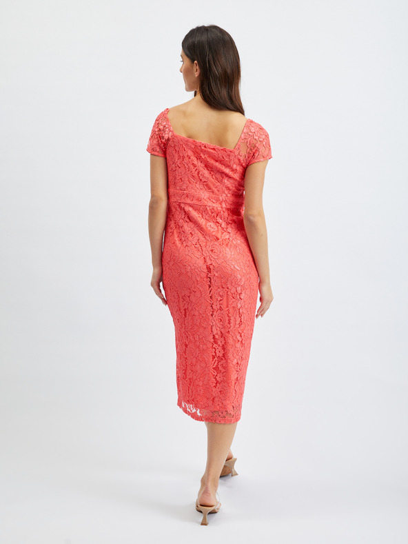 Orsay Rosa Damen-Spitzenkleid ORSAY