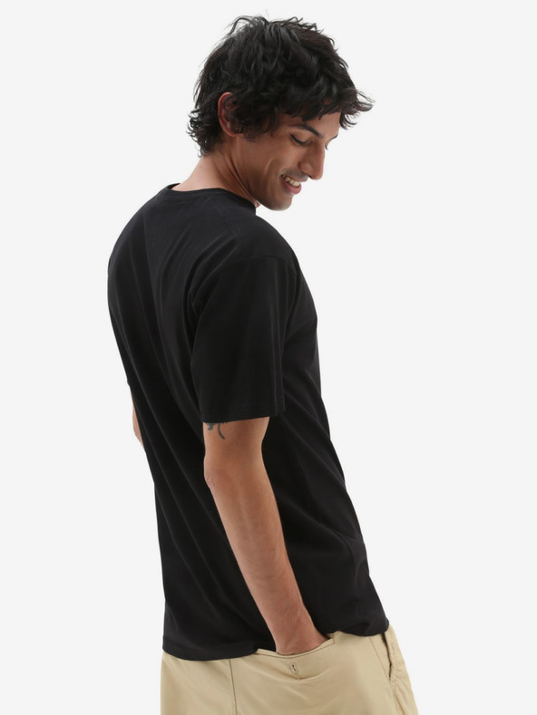Vans Schwarzes Herren VANS Transfixed 3 SS Tee II