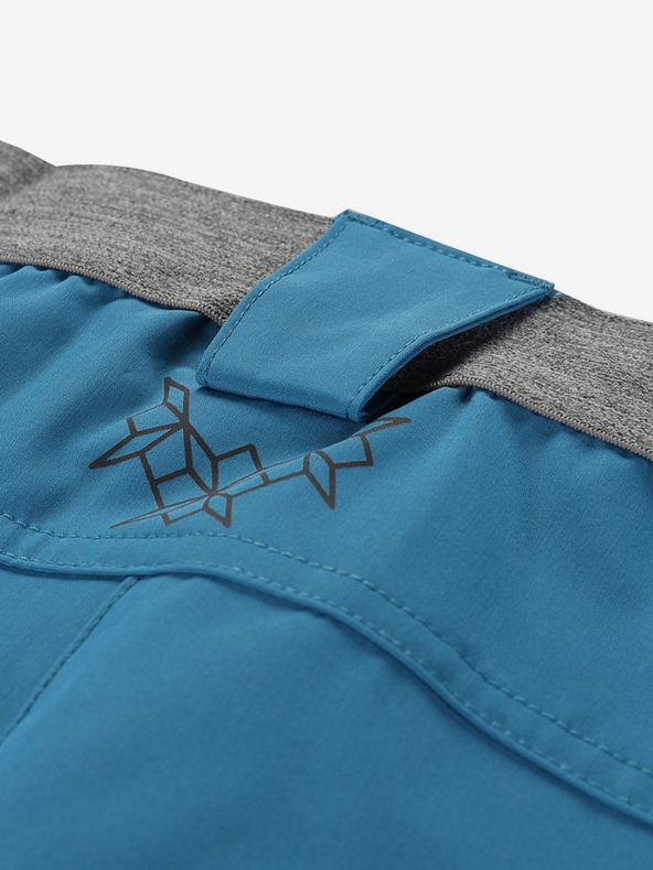 ALPINE PRO Schnelltrocknende Damen-Shorts ALPINE PRO ZAMBA blau