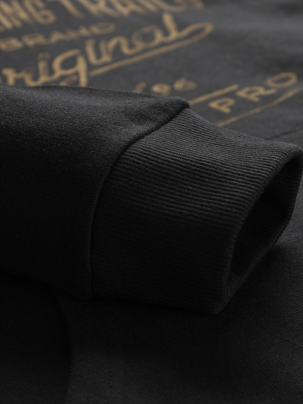 ALPINE PRO Herren Baumwoll-Sweatshirt ALPINE PRO KYTOR schwarz