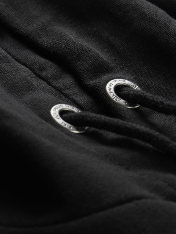 ALPINE PRO Herren Baumwoll-Sweatshirt ALPINE PRO KYTOR schwarz