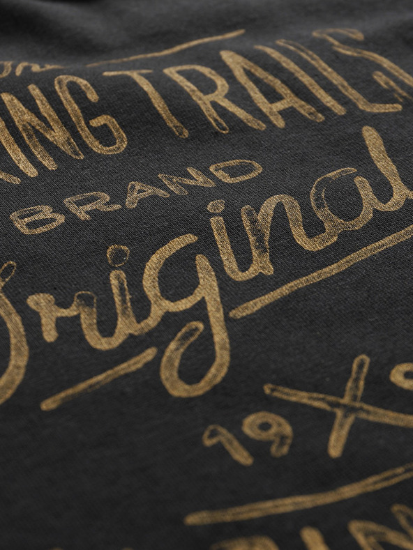 ALPINE PRO Herren Baumwoll-Sweatshirt ALPINE PRO KYTOR schwarz