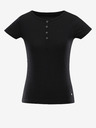 ALPINE PRO Damen Baumwoll-T-Shirt ALPINE PRO CASTA schwarz