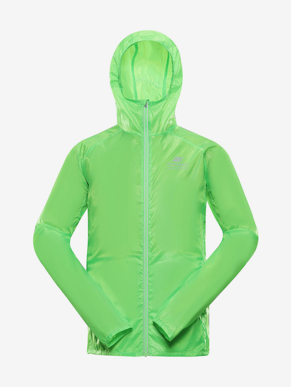 ALPINE PRO Ultraleichte Herrenjacke mit Wasserabweisung ALPINE PRO BIK grün