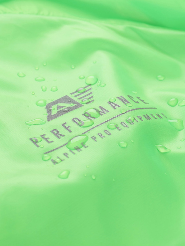 ALPINE PRO Ultraleichte Herrenjacke mit Wasserabweisung ALPINE PRO BIK grün
