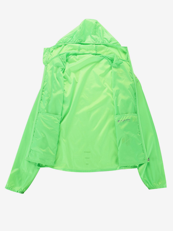 ALPINE PRO Ultraleichte Herrenjacke mit Wasserabweisung ALPINE PRO BIK grün