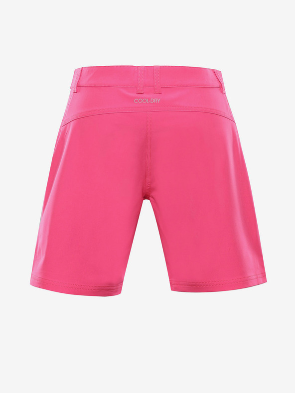 ALPINE PRO Schnell trocknende Damen-Softshell-Shorts ALPINE PRO COLA rosa