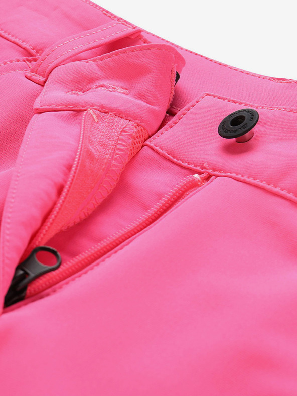 ALPINE PRO Schnell trocknende Damen-Softshell-Shorts ALPINE PRO COLA rosa