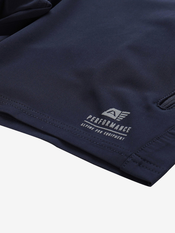ALPINE PRO Schnelltrocknende Damen-Softshell-Shorts ALPINE PRO COLA blau