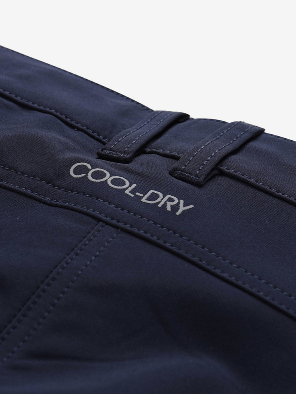 ALPINE PRO Schnelltrocknende Damen-Softshell-Shorts ALPINE PRO COLA blau