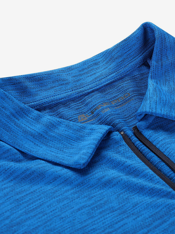 ALPINE PRO Schnelltrocknendes Herren-Poloshirt ALPINE PRO DONN blau