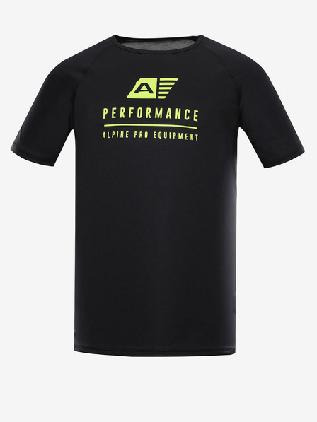 ALPINE PRO Herren Funktionsshirt mit Cool-Dry ALPINE PRO PANTHER schwarz