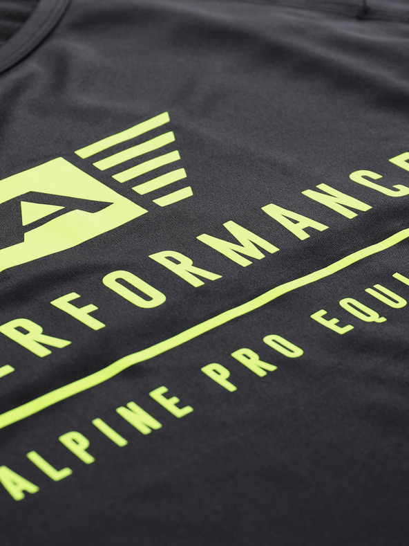 ALPINE PRO Herren Funktionsshirt mit Cool-Dry ALPINE PRO PANTHER schwarz