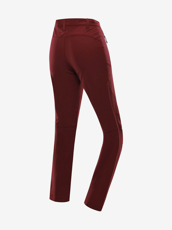 ALPINE PRO Damen-Softshell-Hose ALPINE PRO NUTTA rot