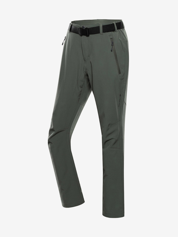 ALPINE PRO Herren-Softshell-Hose ALPINE PRO NUTT grün