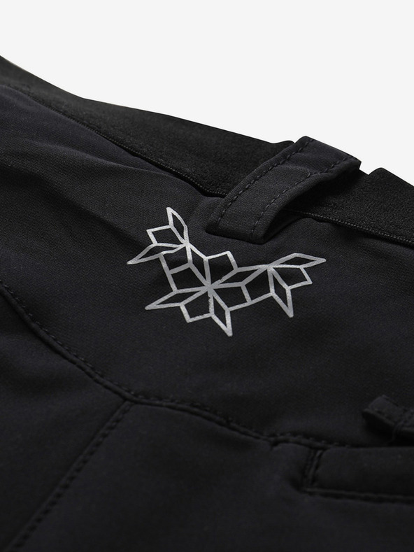 ALPINE PRO Damen-Softshell-Capri ALPINE PRO WEDERA schwarz