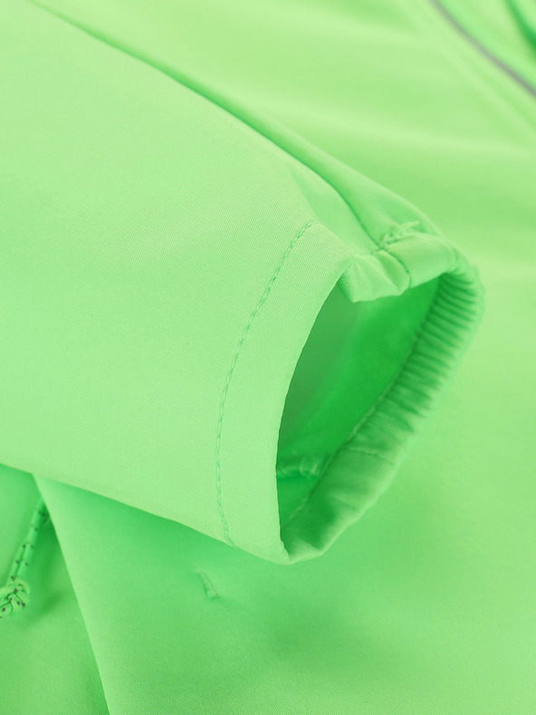 ALPINE PRO Kinder-Softshelljacke mit Membrane ALPINE PRO MULTO grün