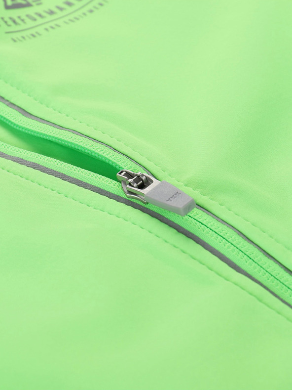 ALPINE PRO Kinder-Softshelljacke mit Membrane ALPINE PRO MULTO grün