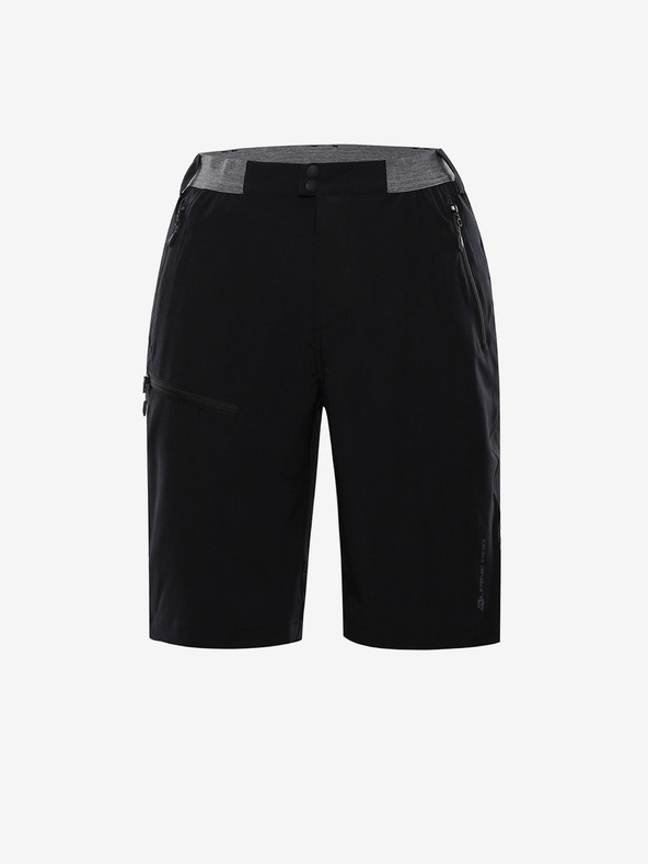 ALPINE PRO Zamb Shorts Schwarz