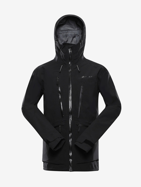 ALPINE PRO Herrenjacke mit Membrane ptx ALPINE PRO CORT schwarz