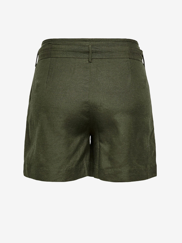 ONLY Khaki-Shorts mit Krawatte ONLY Viva